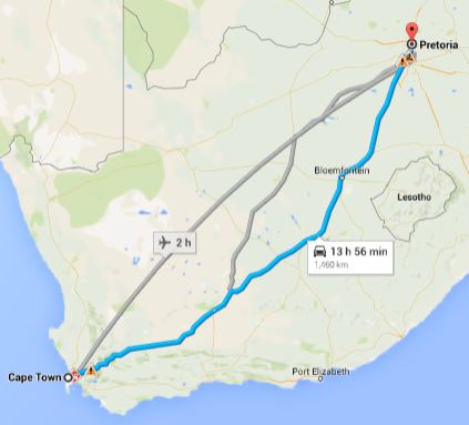 Moving From Cape Town To Pretoria